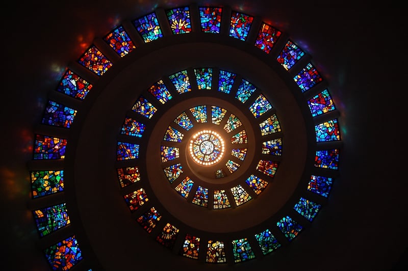 Repurposed Glass Art